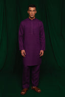 Violet Linen Men's Classic Kurta