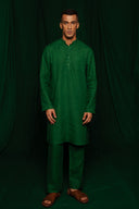 Panna Linen Men's Classic Kurta