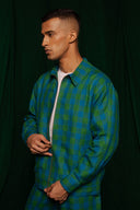 Forest Linen Men's Bomber Jacket On Sale