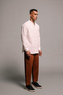 Mocha Co-Linen Men's Lounge Pants