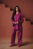 Orchid Co-linen Farsi Kurta Set