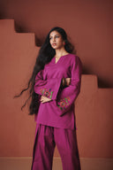 Orchid Co-linen Farsi Kurta Set
