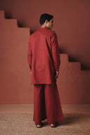 Brick Co-Linen Men's Saif Kurta Set