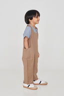 Mousse Linen Boys Overalls