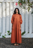 Amber Co-Linen Three Tiered Dress On Sale