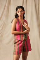 Surekha Linen Waistcoat