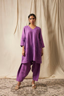 Jambu Linen Women's Kurta Set On Sale