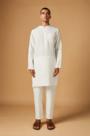 Taj Linen Men's Kurta Pants On Sale