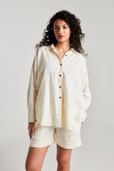 Vanilla Co-Linen Classic Shirt On Sale