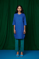 Neelam Linen Panelled Kurta On Sale