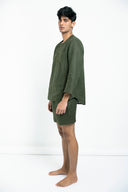 Kai Linen Men's Shorts Set