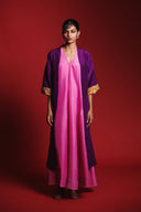 Gulabi Silk Women's Flared Dress