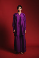 Jamun Silk Women's Keyhole Kurta
