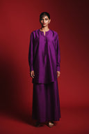 Jamun Silk Women's Keyhole Kurta