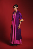Gulabi Silk Women's Flared Dress