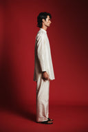 Pearl Silk Men's Open Neck Kurta