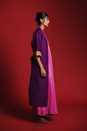 Gulabi Silk Women's Flared Dress