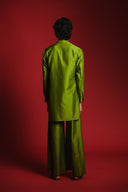 Fern Silk Men's Flared Pants