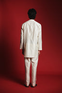 Pearl Silk Men's Open Neck Kurta