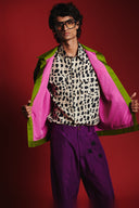Jamun Silk Embroidered Men's Panelled Pants