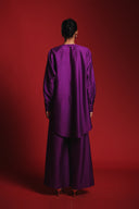 Jamun Silk Women's Keyhole Kurta