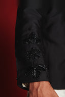 Pearl Silk Men's Straight Pleated Pants