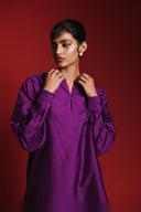 Jamun Silk Women's Keyhole Kurta