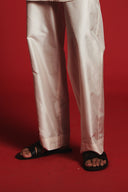 Pearl Silk Men's Open Neck Kurta