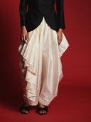 Charcoal Silk Women's Mandarin Jacket