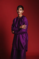 Jamun Silk Women's Keyhole Kurta