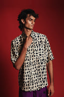 Koi Silk Men's Flap Pocket Shirt