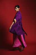 Gulabi Silk Women's Flared Dress