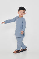 Sky Linen Boys Side Open Kurta Set