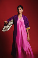 Gulabi Silk Women's Flared Dress