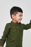 Safari Linen Boys Saif Kurta Set