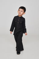 Kohl Linen Boys Saif Kurta Set
