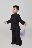 Kohl Linen Boys Saif Kurta Set