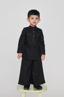 Kohl Linen Boys Saif Kurta Set