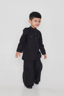 Kohl Linen Boys Saif Kurta Set