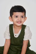 Safari Linen Boys Overalls