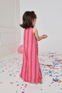 Amalfi Linen Girls Flared Jumpsuit