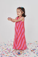 Amalfi Linen Girls Flared Jumpsuit