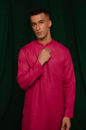 Rani Linen Men's Kurta Set