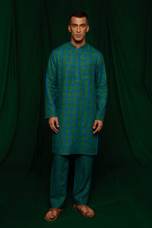 Forest Linen Men's Kurta Set