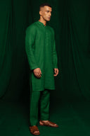 Panna Linen Men's Kurta Set