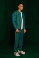 Forest Linen Men's Bomber Jacket On Sale