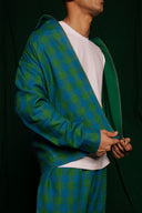 Forest Linen Men's Bomber Jacket On Sale