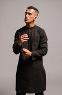 Carbon Co-Linen Men's Classic Kurta - Sale