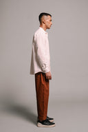 Mocha Co-Linen Men's Lounge Pants