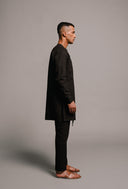 Kohl Linen Men's Side Open Kurta Set